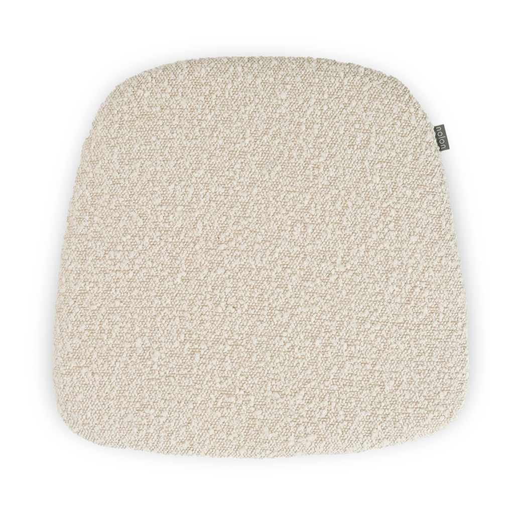 Fem zitkussen bouclé beige