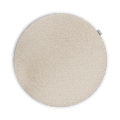 Lot zitkussen bouclé beige