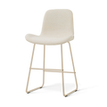 Nino-Fé barkruk cottonbeige - beige onderstel - 65 cm