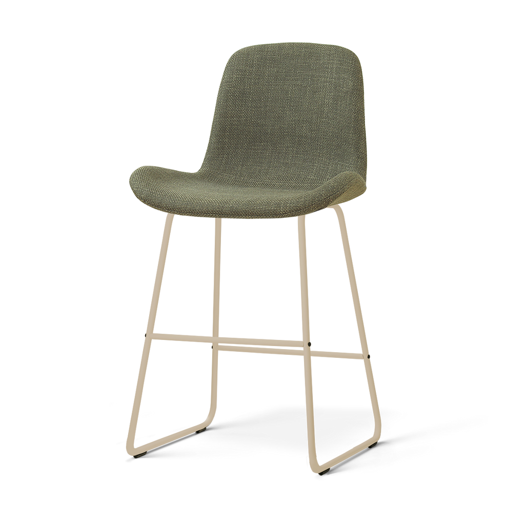 Nino-Fé barkruk forestgroen - beige onderstel - 65 cm