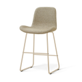 Nino-Fé barkruk taupe melange - beige onderstel - 65 cm