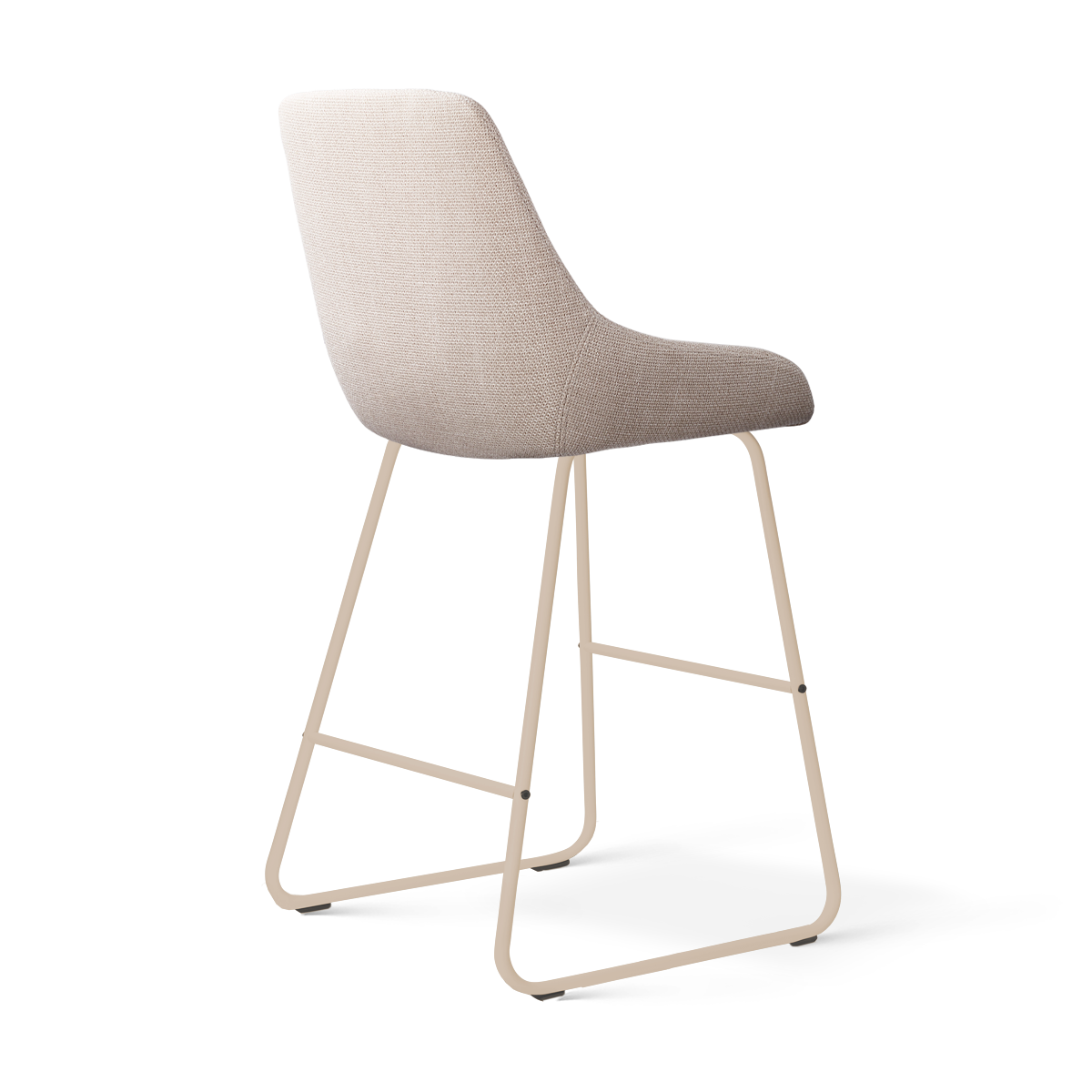 Nino-Isa barkruk beige - beige onderstel - 65 cm