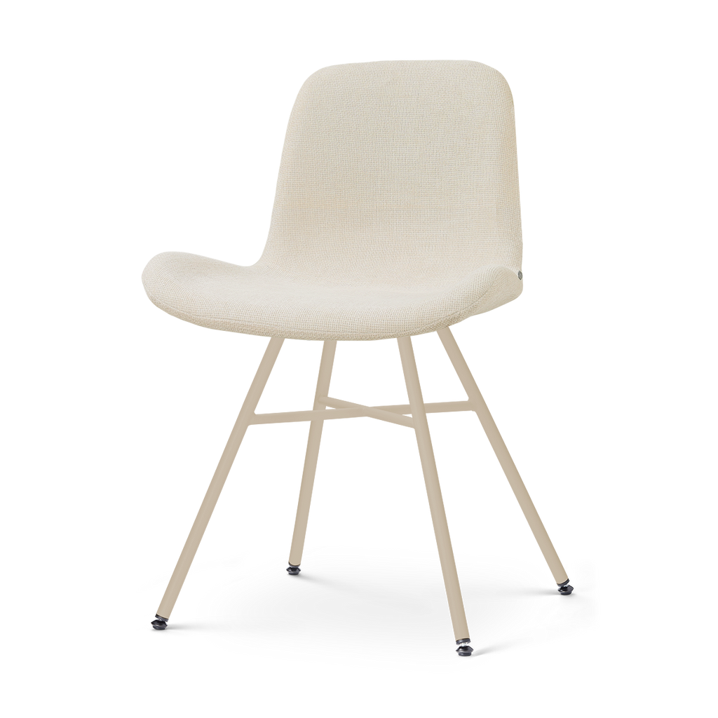 Noa-Fé eetkamerstoel cottonbeige - beige onderstel