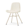 Noa-Fé eetkamerstoel rib beige - beige onderstel