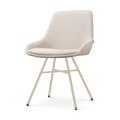 Noa-Isa eetkamerstoel beige - beige onderstel