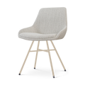 Noa-Isa eetkamerstoel beige gemêleerd - beige onderstel