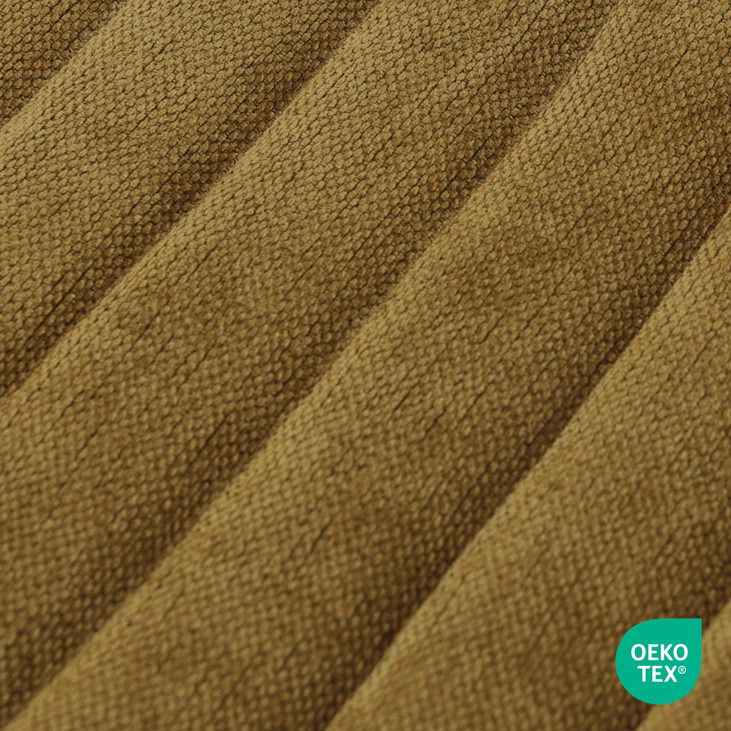 Nena-Liv eetkamerstoel zwart met mosgroen zitkussen - zwart houten onderstel