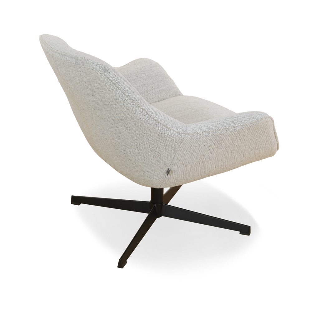 Jilou draaibare fauteuil beige melange