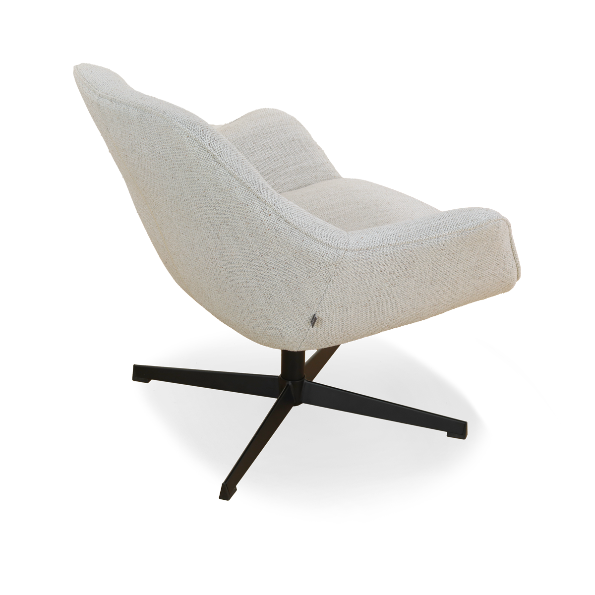 Jilou draaibare fauteuil beige melange