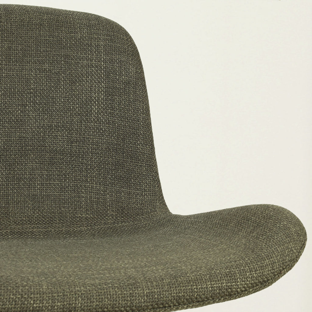 Noa-Fé eetkamerstoel forestgroen - beige onderstel