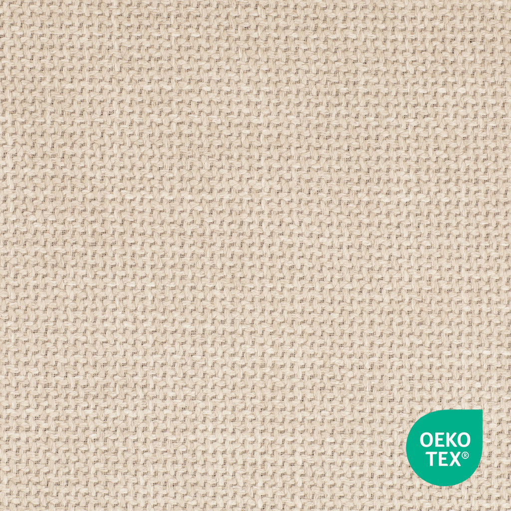 Nout-Mae bureaustoel beige - wit onderstel