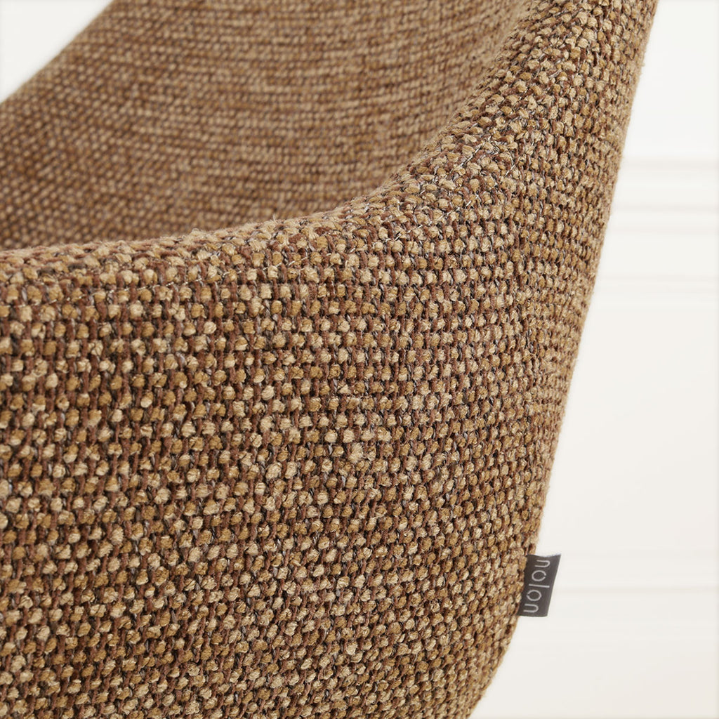 Nino-Mae barkruk bruin blend - beige onderstel - 65 cm