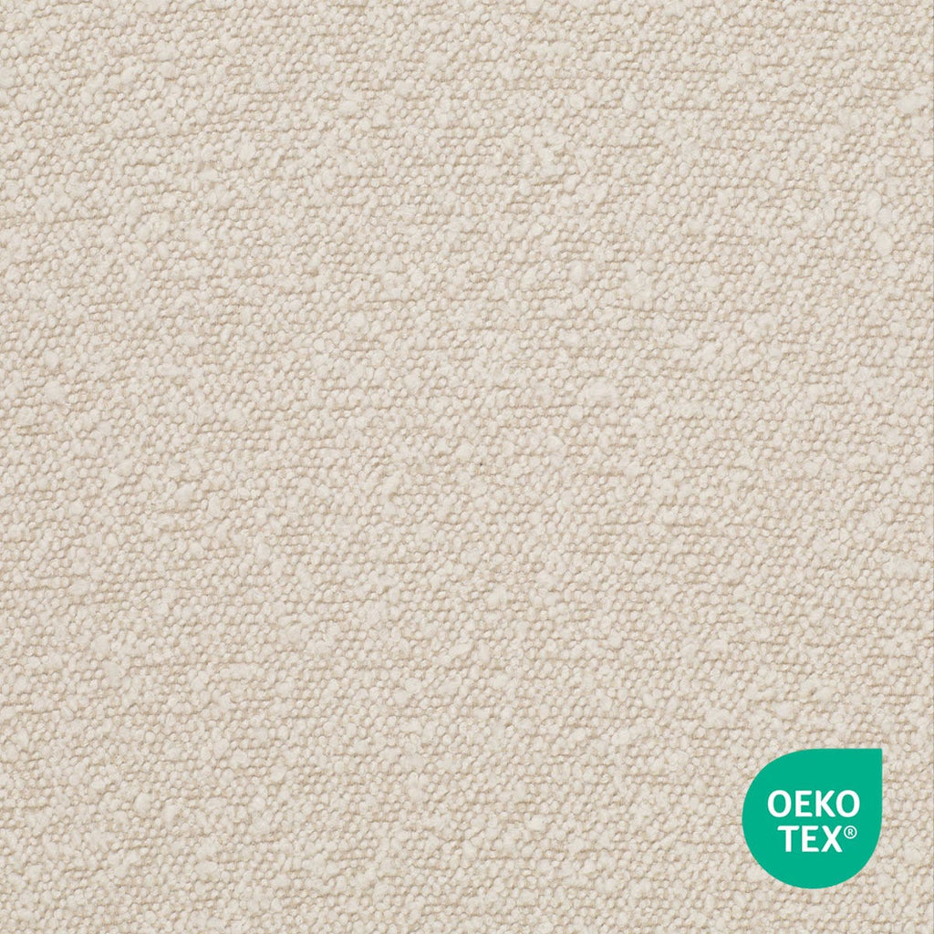 Julia poef bouclé beige - 44 x 44 cm