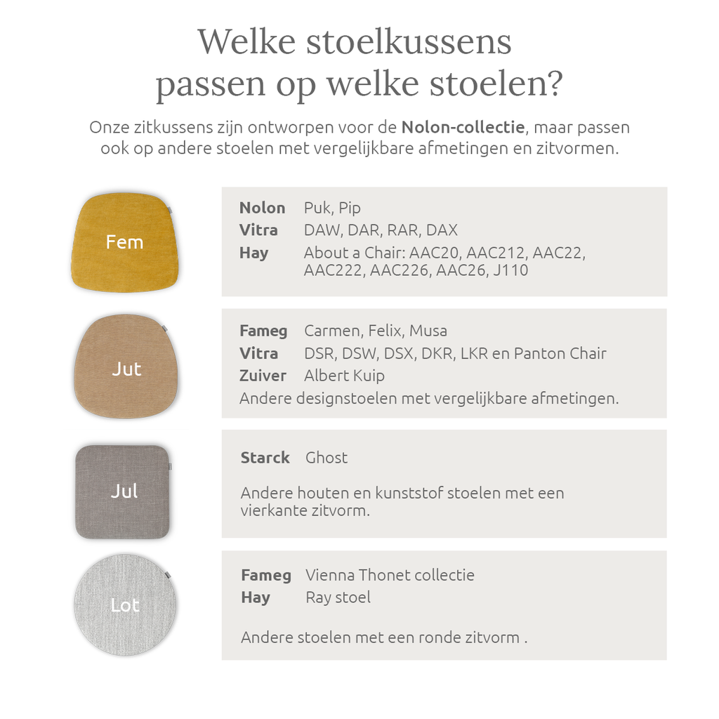 Fem zitkussen warm antraciet
