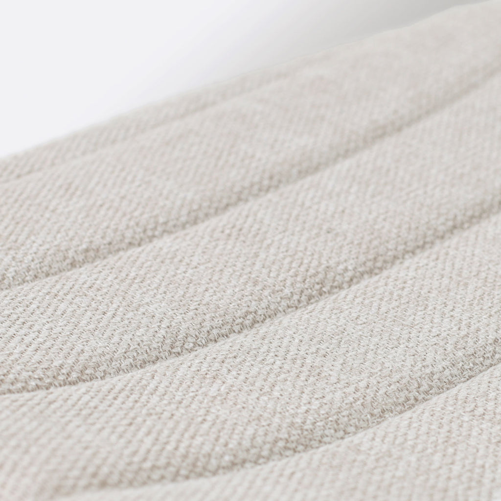 Nino-Liz barkruk zwart met beige zitkussen - zwart onderstel - 75 cm