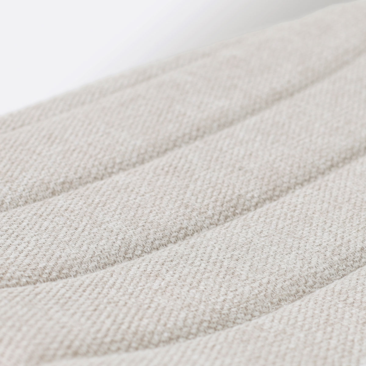 Nino-Liz barkruk zwart en beige zitkussen - wit onderstel - 75 cm